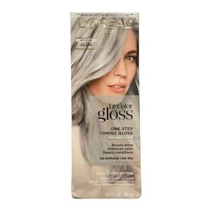 L'Oreal Paris - Le Color Gloss Silver (4 oz) - Anti-Yellow Gray Hair